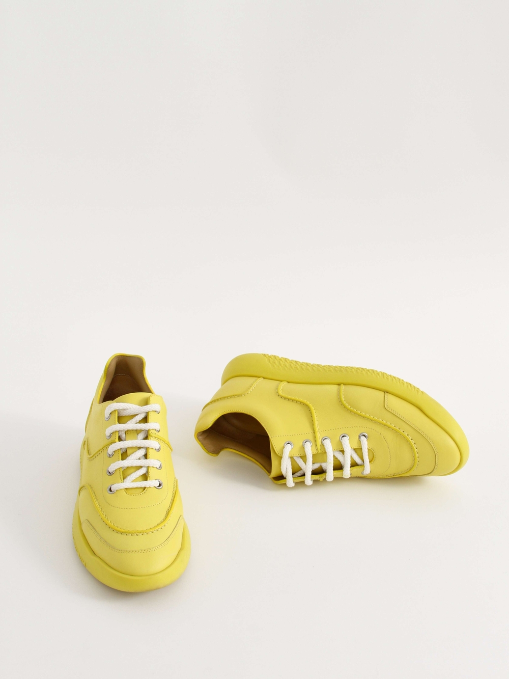Hermès Turn Sneaker in Pollen Yellow